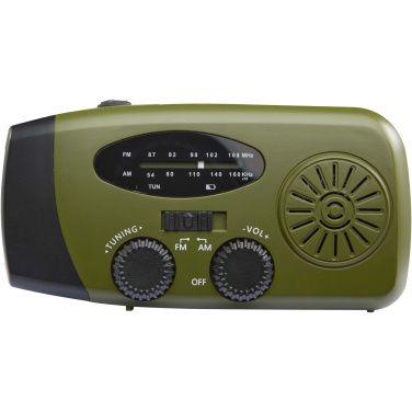 Logotrade advertising product picture of: Avior RCS recycled plastic emergency radio
