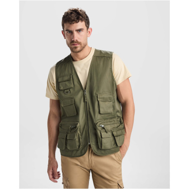 Logotrade promotional merchandise image of: Venera 200 g/m2 v-neck multi-pocket workwear vest