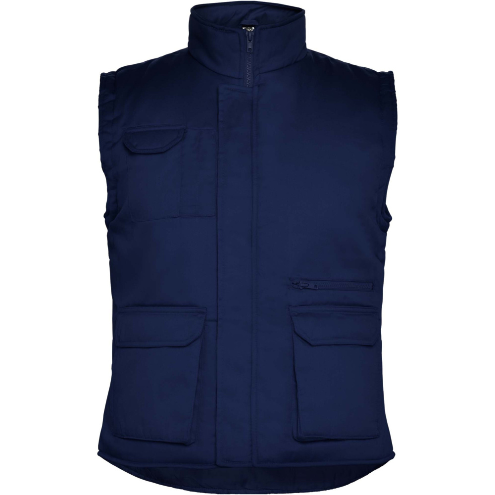 Logotrade advertising products photo of: Amanzor multi-purpose workwear bodywarmer with high neck