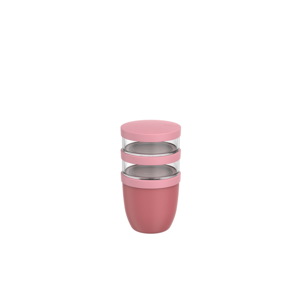 Logo trade promotional products picture of: Mepal Ellipse 3-piece 500 ml + 2 x 200 ml insulated lunch pot