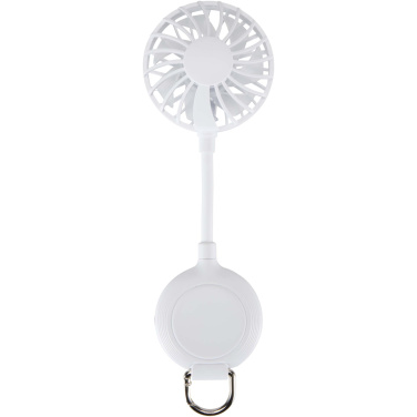 Logo trade advertising products picture of: Ventio recycled plastic magnetic portable fan