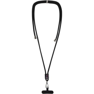 Logotrade promotional product picture of: Vega adjustable recycled smartphone lanyard