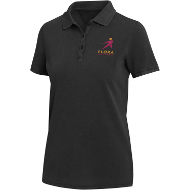 Logo trade promotional items picture of: Calgary 200 g/m2 washed women's polo