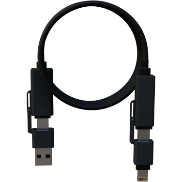 Logotrade promotional product image of: SCX.design C59 100W magnetic silicone charging cable