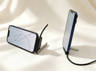Logo trade promotional items image of: Aluvia RCS 65W PD Cable with adjustable phone stand