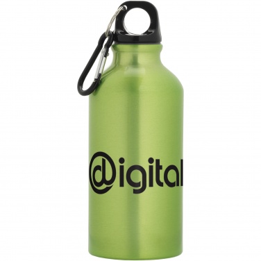 Logo trade ärikingi pilt: Oregon 400 ml alumiiniumist veepudel karabiiniga
