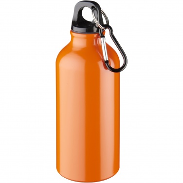 Logotrade reklaamkingid pilt: Oregon 400 ml alumiiniumist veepudel karabiiniga