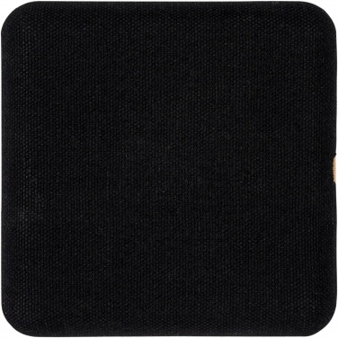 Logo trade ärikingituse pilt: Leaf 5W bambusest ja riidest juhtmevaba laadimisalus