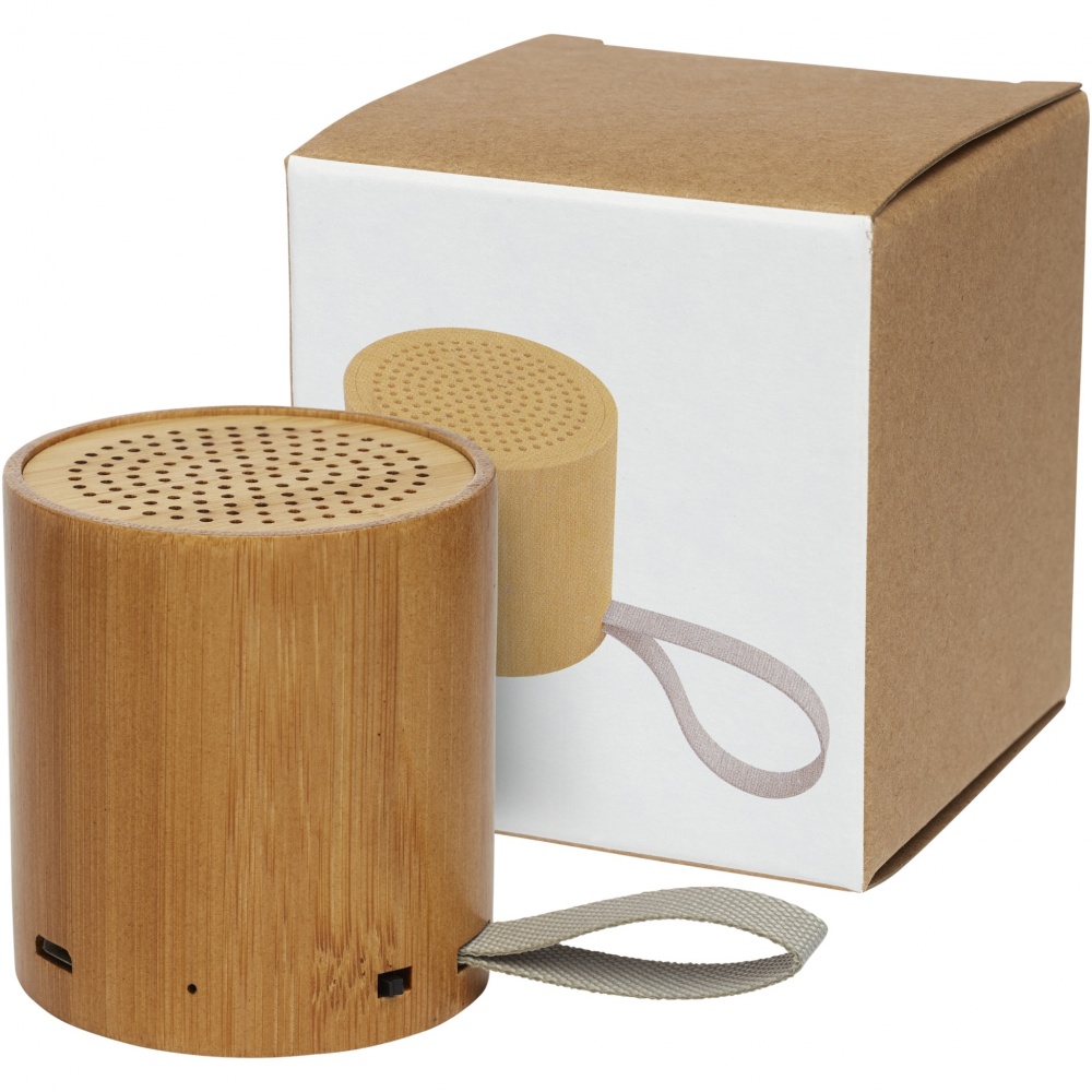 Logo trade firmakingi pilt: Lako bambusest Bluetooth® kõlar 