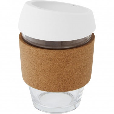 Logotrade reklaamkingituse foto: Lidan 360 ml borosilikaatklaasist termotops silikoonkaanega