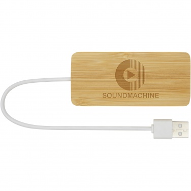 Logo trade ärikingi pilt: Tapase bambusest USB-jaotur