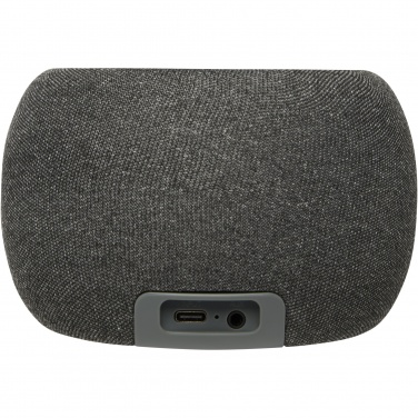 Logotrade reklaamtooted pilt: Ecofiber bambusest/RPET Bluetooth® kõlar ja juhtmevaba laadimisalus