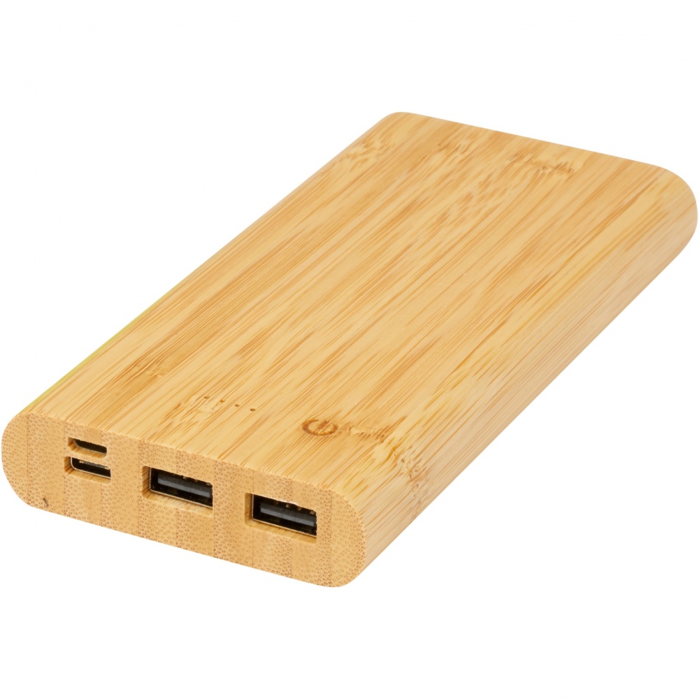 Logotrade reklaamkingi foto: Tulda 10 000 mAh bambusest akupank