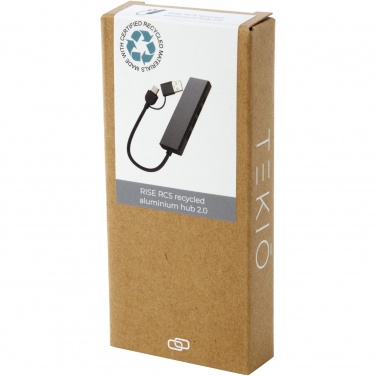 Logotrade meene foto: Rise RCS-i taaskasutatud alumiiniumist USB 2.0 jaotur