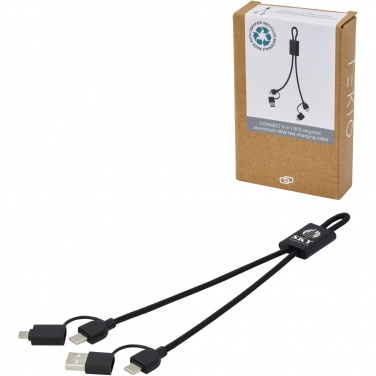 Logo trade ärikingituse pilt: Connect 6-ühes RCS 45 W kiirlaadimis- ja andmeedastuskaabel