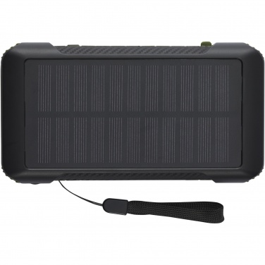Logotrade reklaamtoote foto: Soldy 10 000 mAh RCS taaskasutatud plastist päikesedünamo jõupank 