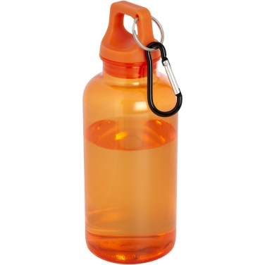 Logotrade ärikingituse foto: Oregoni 400 ml RCS sertifikaadiga taaskasutatud plastikust veepudel karabiiniga
