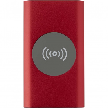 Logo trade firmakingi pilt: Juice 4000 mAh Type-C taaskasutatud alumiiniumist juhtmevaba toitepank 