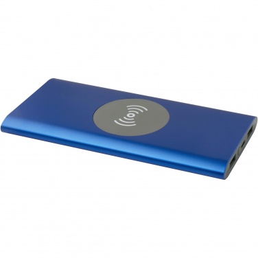 Logotrade ärikingituse foto: Juice 8000 mAh Type-C taaskasutatud alumiiniumist juhtmevaba toitepank