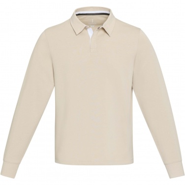 Logotrade reklaamtooted pilt: Clyde unisex orgaaniline ragbi polo dressipluus