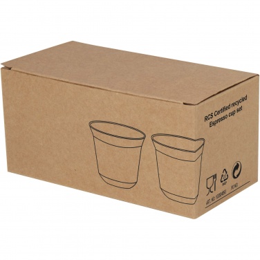 Logo trade reklaamkingituse pilt: Duo 80 ml RCS sertifikaadiga roostevabast terasest espressotassi komplekt 