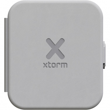 Logo trade reklaamkingi pilt: Xtorm XWF21 15W kokkupandav 2-in-1 juhtmevaba reisilaadija