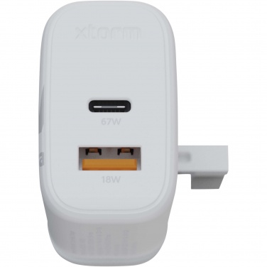 Logotrade firmakingid pilt: Xtorm XEC067G GaN² Ultra 67W seinalaadija - Ühendkuningriigi pistik