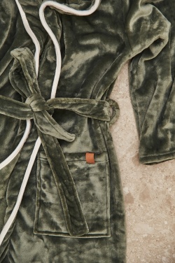 Logotrade firmakingitused pilt: VINGA Louis luksuslik plüüsist hommikumantel, suurus L-XL