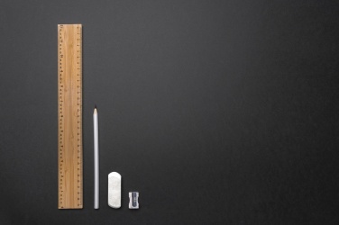 Logotrade ärikingituse foto: Timbersoni eriti paks 30 cm kahepoolne bambusest joonlaud