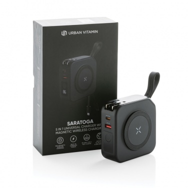Logotrade reklaamtooted pilt: Urban Vitamin Saratoga 5 in 1 universaalne laadija