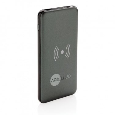Logotrade firmakingi foto: 10 000 mAh kiirlaadimine 10 W juhtmeta akupank