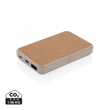 Logotrade ärikingi foto: Korgist ja nisust 5000 mAh taskujõupank