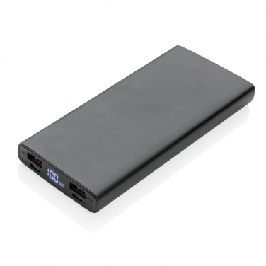 Logo trade firmakingi pilt: Alumiiniumist 18 W 10 000 mAh PD Powerbank