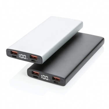 Logotrade meene foto: Alumiiniumist 18 W 10 000 mAh PD Powerbank