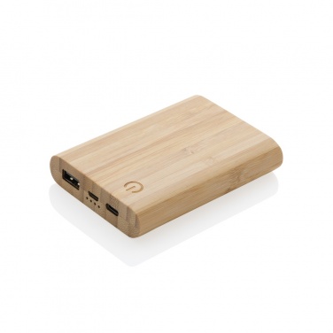 Logotrade ärikingitused pilt: Bambusest 5000 mAh akupank