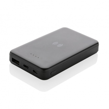 Logotrade firmakingid pilt: RCS taaskasutatud plastist 5000 mAh 5W juhtmevaba akupank