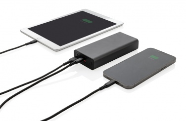 Logo trade reklaamkingituse pilt: Terra RCS taaskasutatud 20 W alumiiniumist akupank 20 000 mAh