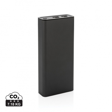 Logo trade meene pilt: Terra RCS taaskasutatud 20 W alumiiniumist akupank 20 000 mAh