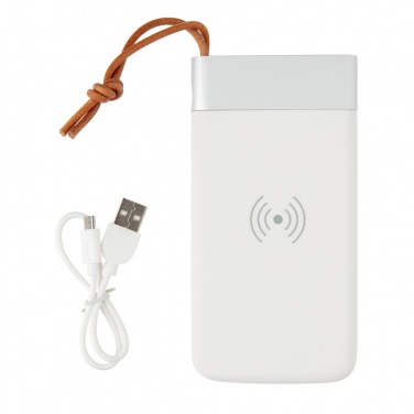 Logo trade ärikingid foto: Aria 8000 mAh 5W juhtmevaba laadimise akupank