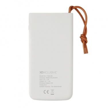 Logotrade ärikingid pilt: Aria 8000 mAh 5W juhtmevaba laadimise akupank