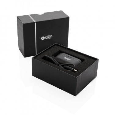 Logo trade reklaamkingi pilt: Šveitsi tipp TWS kõrvaklapid