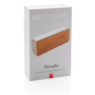 Logotrade firmakingitused pilt: Nevada Bamboo 3W juhtmevaba kõlar