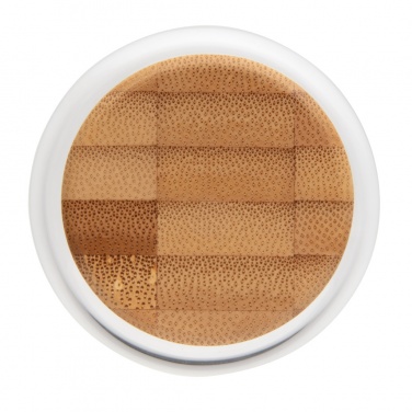 Logotrade firmakingituse foto: Impact borosilikaatklaasist pudel bambusest kaanega