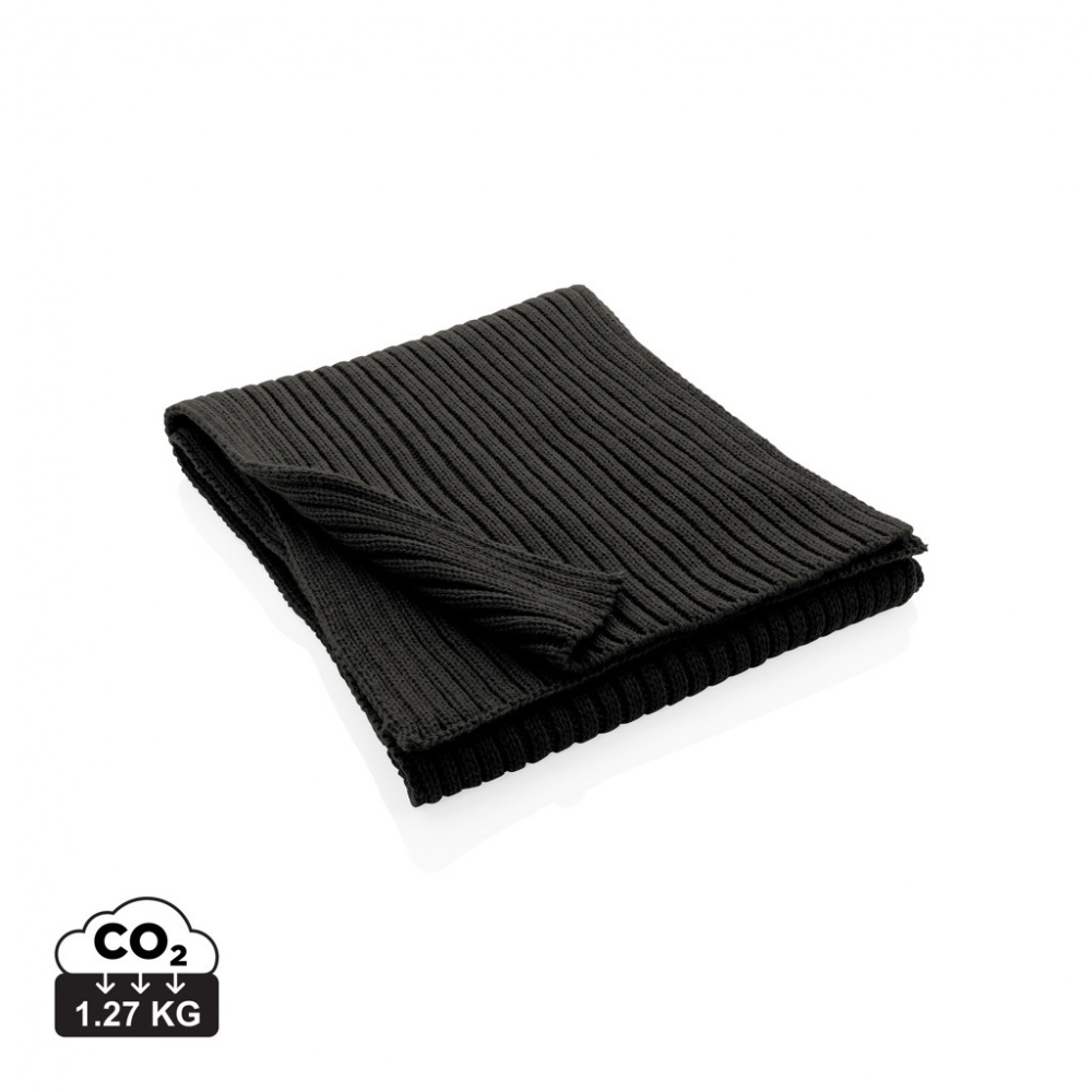 Logo trade reklaamkingid foto: Impact AWARE™ Polylana® kootud sall 180 x 25 cm