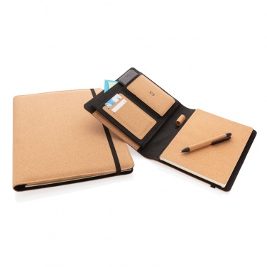 Logo trade reklaamtoote pilt: Deluxe korgist portfolio A4 koos pliiatsiga