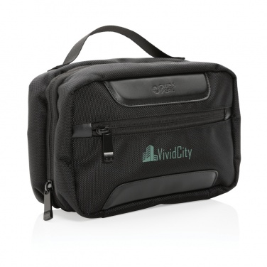 Logotrade ärikingituse foto: Swiss Peak AWARE™ RPET Voyager tualetitarvete kott