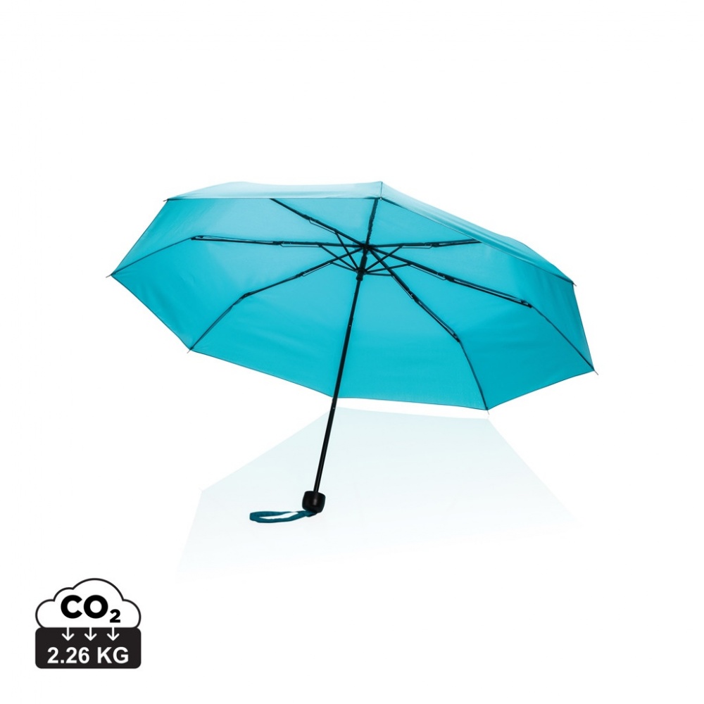Logo trade meened foto: 20,5-tolline Impact AWARE™ RPET 190T mini vihmavari