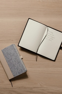 Logo trade reklaamkingituse pilt: VINGA Albon GRS taaskasutatud vildist märkmik