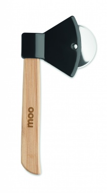 Logotrade ärikingituse foto: Bambusest pitsa lõikuri käepide