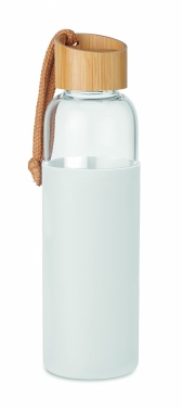 Logotrade reklaamtoote foto: Klaaspudel 500 ml kotis